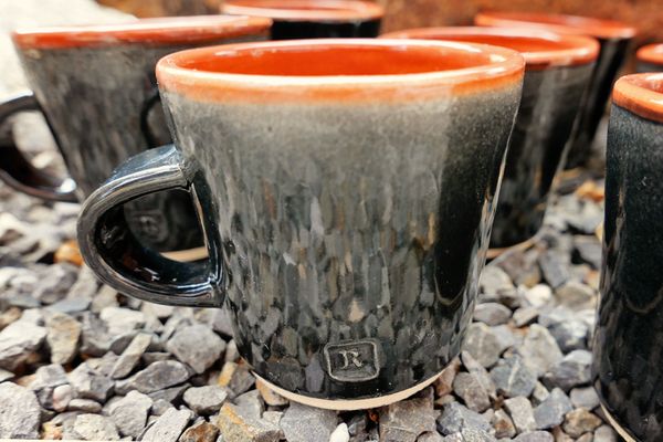 Espresso and Lungo Coffee Cups - Mimi y Roberto Pottery