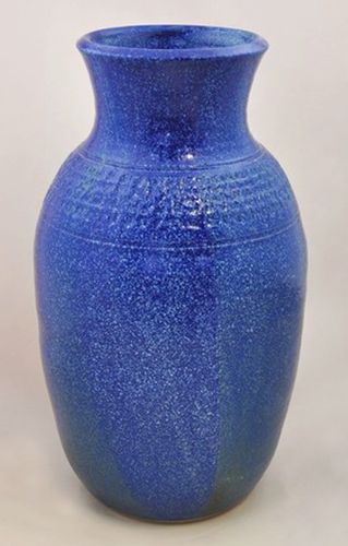 Starry Night Flower Vase by George Dymesich