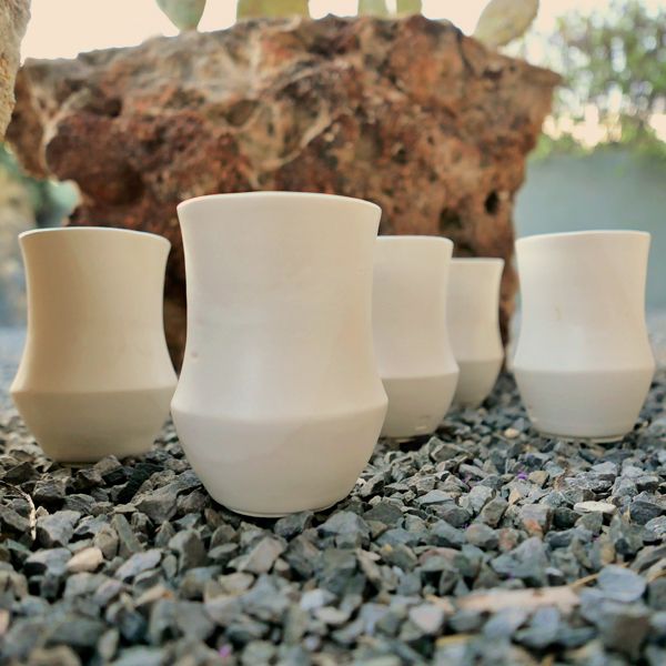 Espresso and Lungo Coffee Cups - Mimi y Roberto Pottery