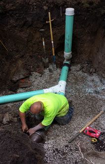 installing a sewage ejector system