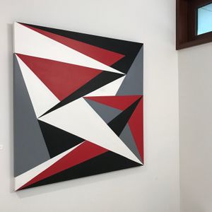 Racae Meyer - 50 Triangulation No. 4 with window and blue sky to right above.jpg