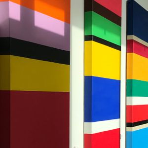 Racae Meyer - 33 Color Stripes 1-3 with sunlight on them.jpg