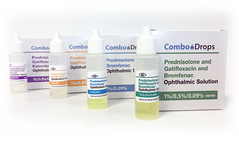 COMBO DROPS FOR CATARACT And LASIK Pre/Post Surgical Treatment