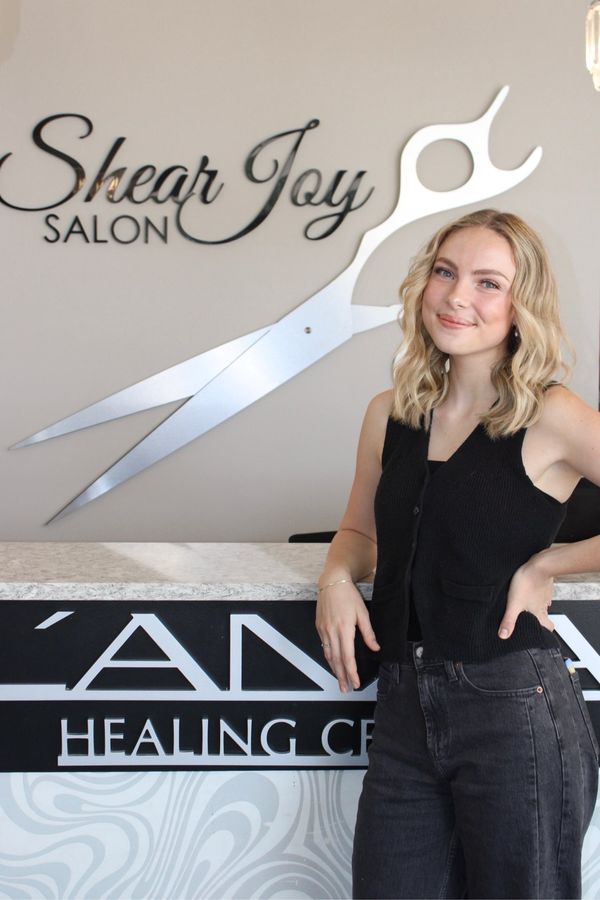Rebecca Grimes Front Desk Shear Joy Hair Salon 