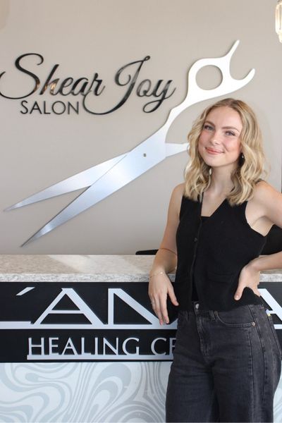 Rebecca Grimes Front Desk Shear Joy Hair Salon 