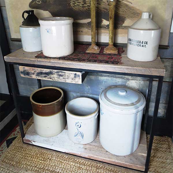 The Bay Entertainment Table from E. B. Mann The Bay Entertainment Table