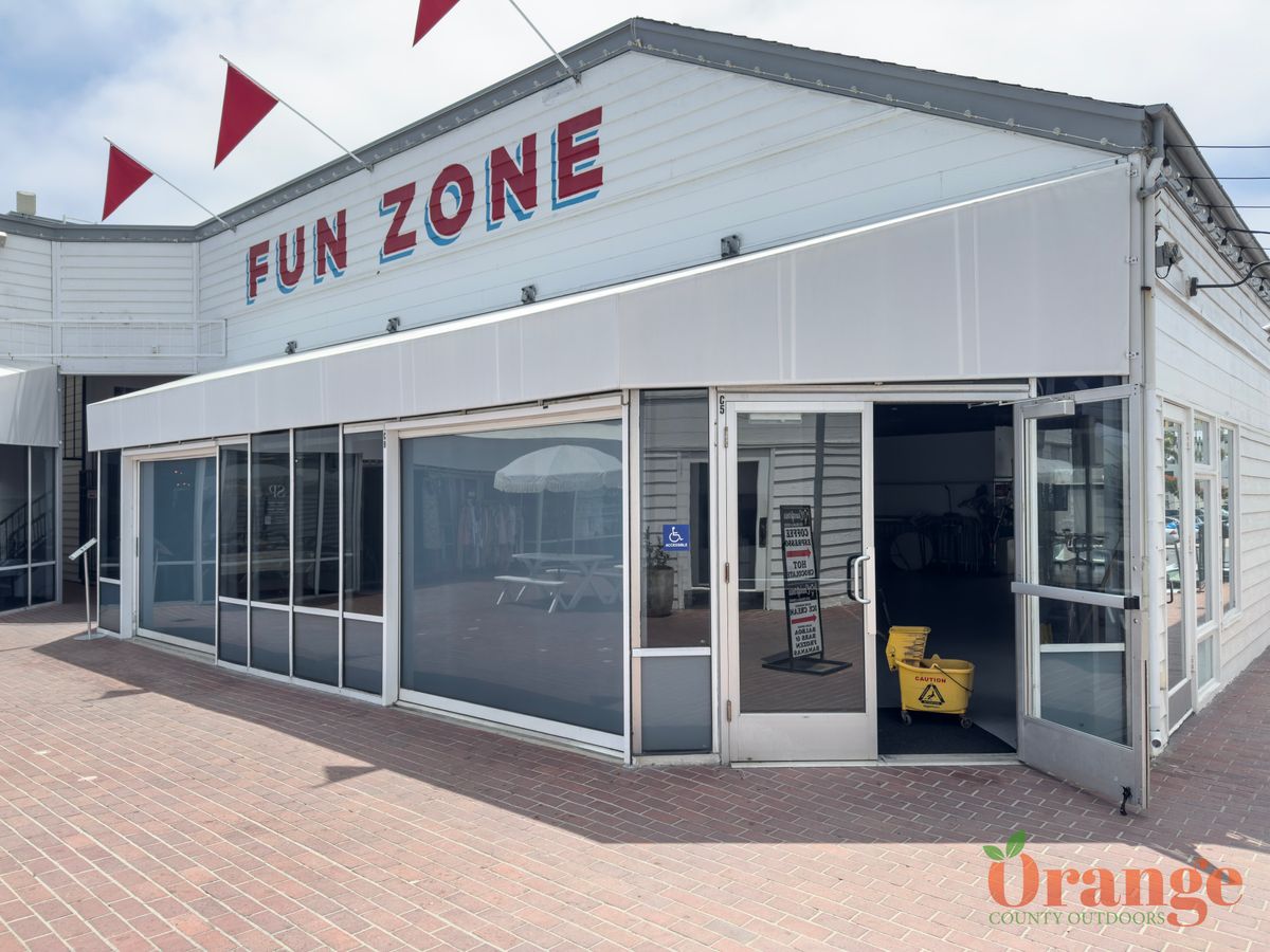 Newport Beach's Fun Zone area
