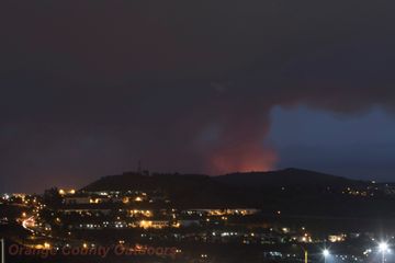 Christianitos Fire in San Clemente Christianitos Fire