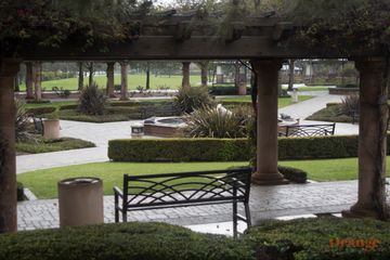 Garden area with pergola and benches Bill Barber Memorial Park