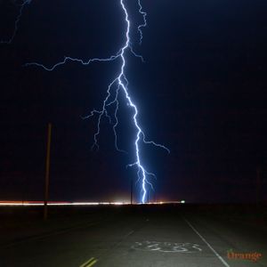 Lightning over Route 66, Amboy Lightning