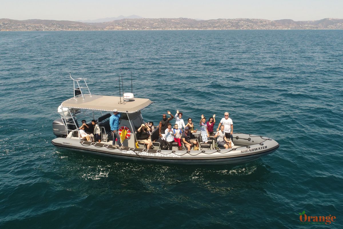 Newport Coastal Adventure's new boat called "Shearwater" Newport Coastal Adventure boat