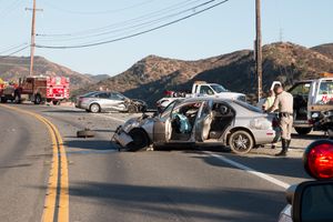 Santiago Canyon crash