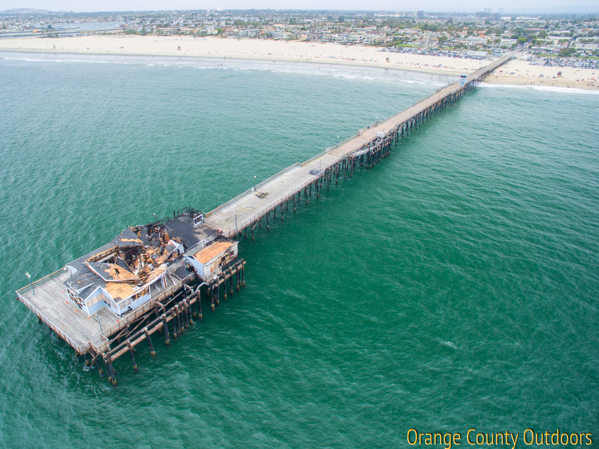 Seal Beach Pier Fire Seal Beach Pier Fire