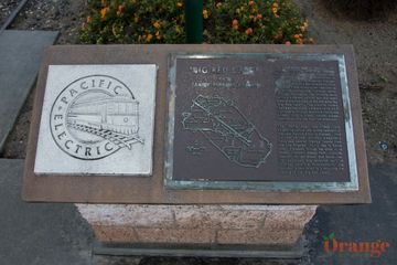 Plaque Pacific Electric Railway