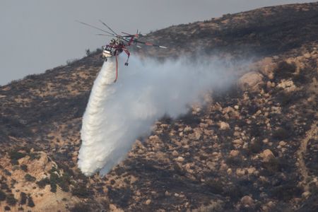 Sikorsky Skycrane battling Canyon Fire Canyon Fire