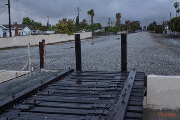 Former site of PE tracks which have since been removed Pacific Electric Railway