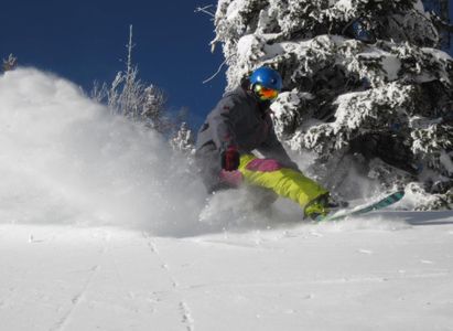 Snowboarding in Jackson Hole, WY Powder in Jackson Hole