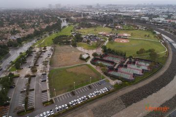 Aerial view of entire park Bill Barber Memorial Park