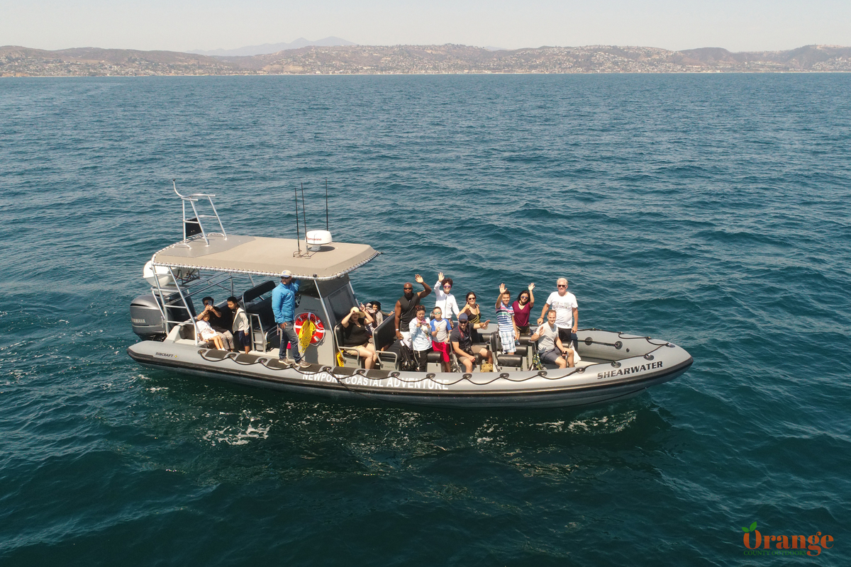 Newport Coastal Adventure's new boat called "Shearwater" Newport Coastal Adventure boat