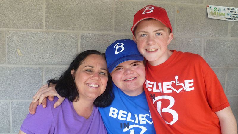 Challenger Miracle Field of Greater Rochester. Home of the Webster Challenger Baseball team. Challenger Baseball Photo