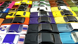 An awesome view of Challenger Joe's die cast collection Challenger Die Cast Rally