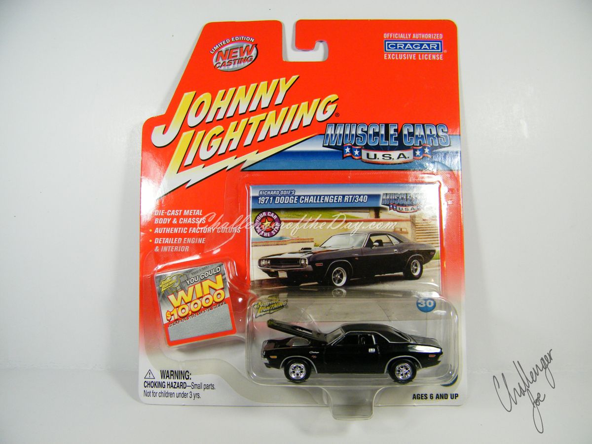 Richard Odie's 1971 Dodge Challenger RT340 Johnny Lightning (7).JPG