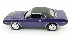Driver's side view of the Johnny Lightning Dodge Challenger Johnny Lightning Dodge Challenger