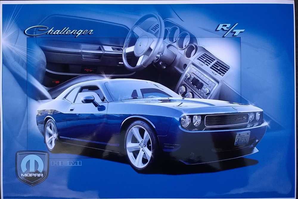 James Swift's 2009 Dodge Challenger R/T Deep Water Blue Pearl Metallic