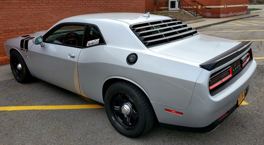 AmericanMuscleChallenger Review MP Concepts Rear Louvers