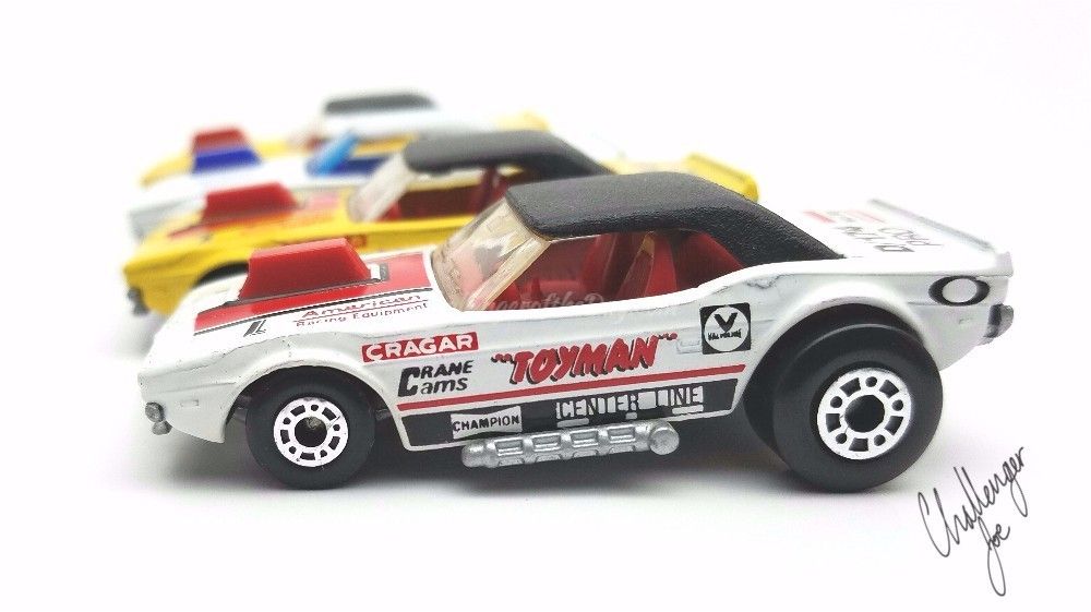 Group view of the Matchbox White Toyman Challengers MB White Toyman Grp2