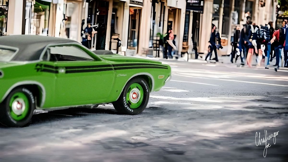 Go On Green Johnny Lightning 1971 RT