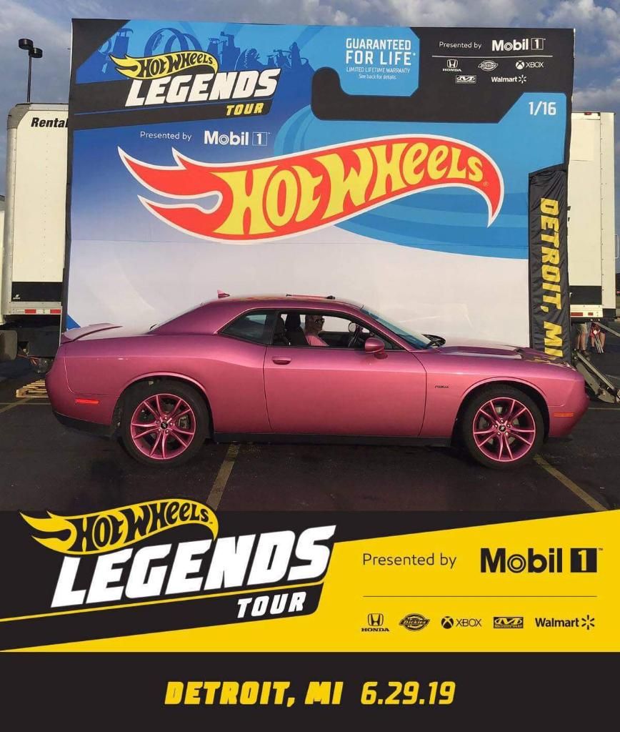 I was a Teenager when I first saw a Challenger and it was love at first sight. From that day on I had always wanted a Hot Pink Challenger. BitchinPinkChallenger5.jpg