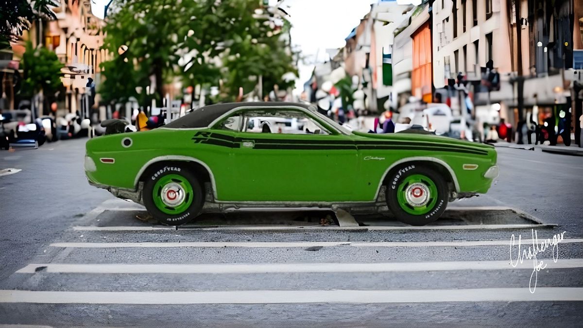 Go On Green Johnny Lightning 1971 RT