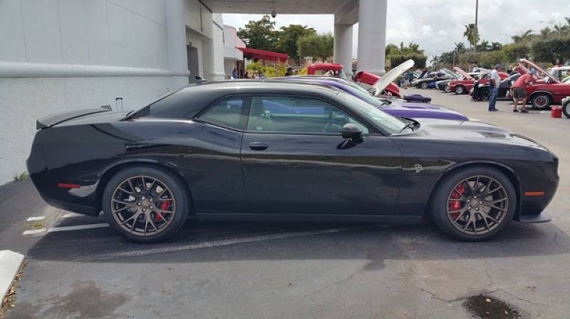 It is the Ultimate Muscle Car and I am ecstatic with its performance !!! My friends ask me what I've done to it and I answer It needs nothing !!! It is the ultimate 2 door Family Car that goes 200 mph, does the quarter in 10.65 seconds with Mickey Thompson drag radials, and 0-60 in 3.5 sec !!! Black Beauty Hellcat #10