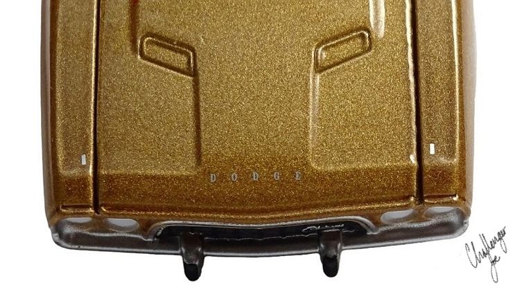 Auto World 1974 Dodge Challenger Rallye in Gold