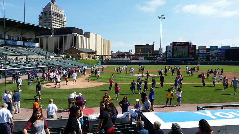 Challenger Miracle Field of Greater Rochester. Home of the Webster Challenger Baseball team. Challenger Baseball Photo - Redwings Stadium