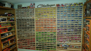 Full view of the Challenger Die Cast Collection Challenger Die Cast Collection