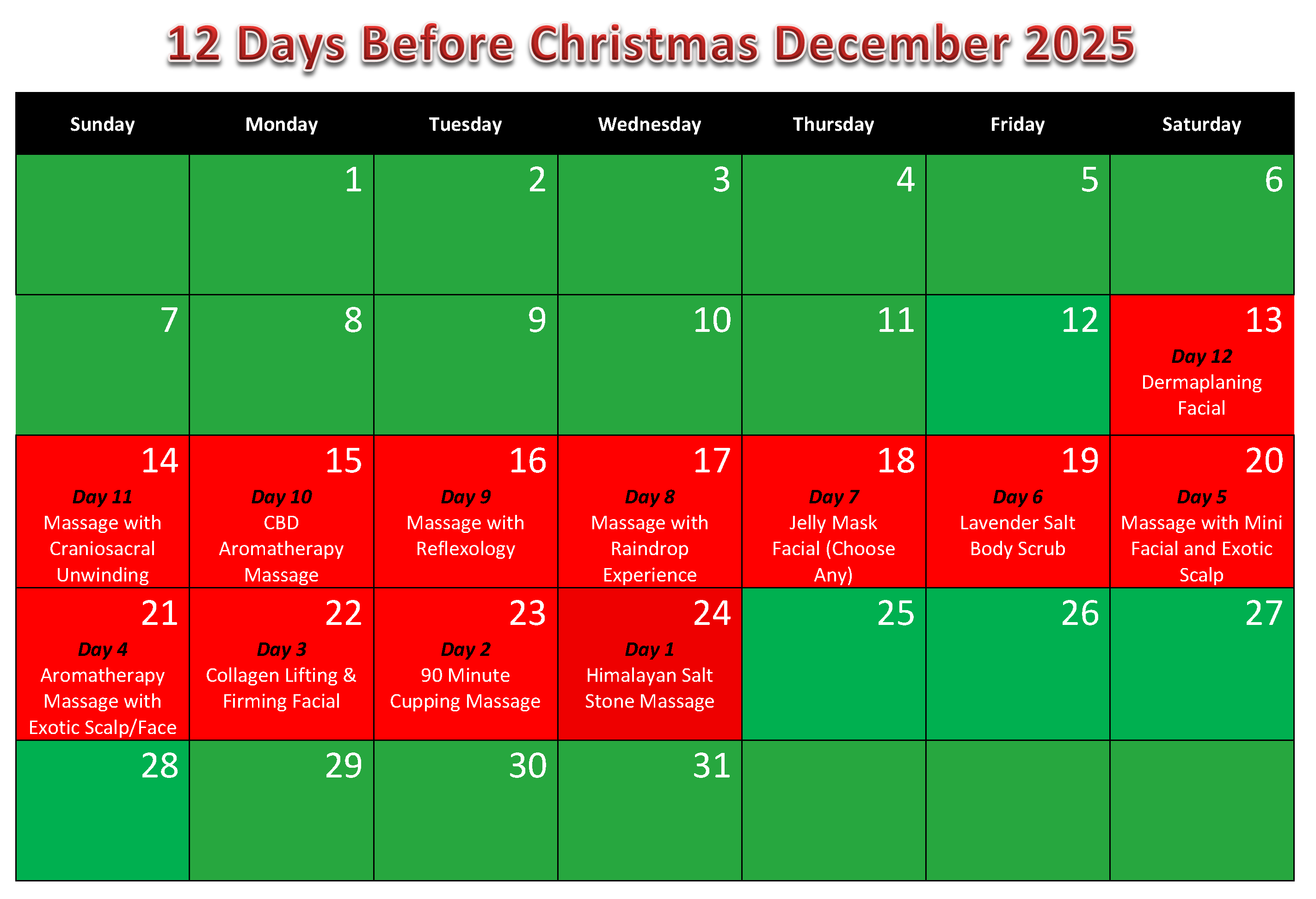 12 Days 2025 Calendar.png