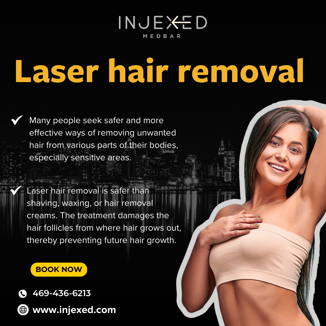 Laser hair removal in Frisco, TX