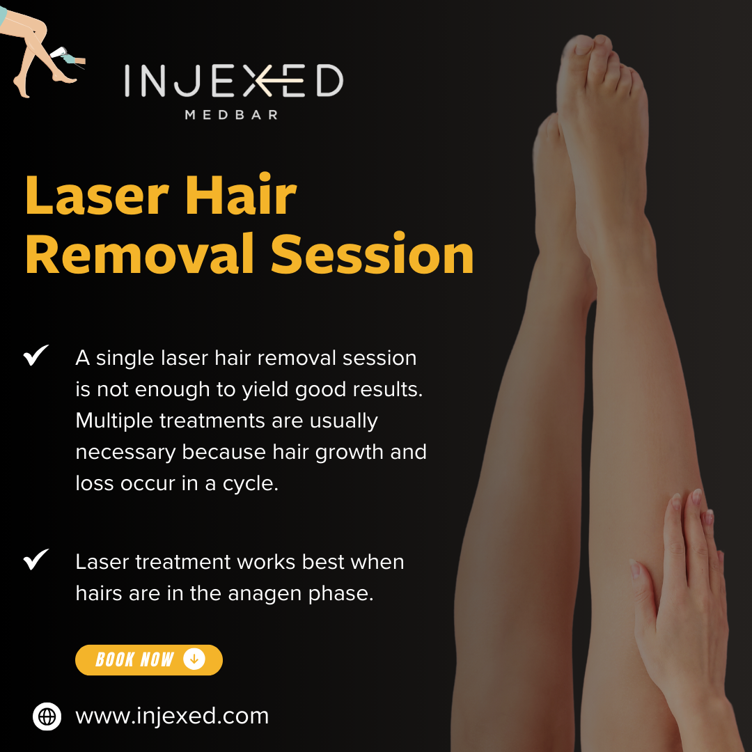 Laser Hair Removal Session