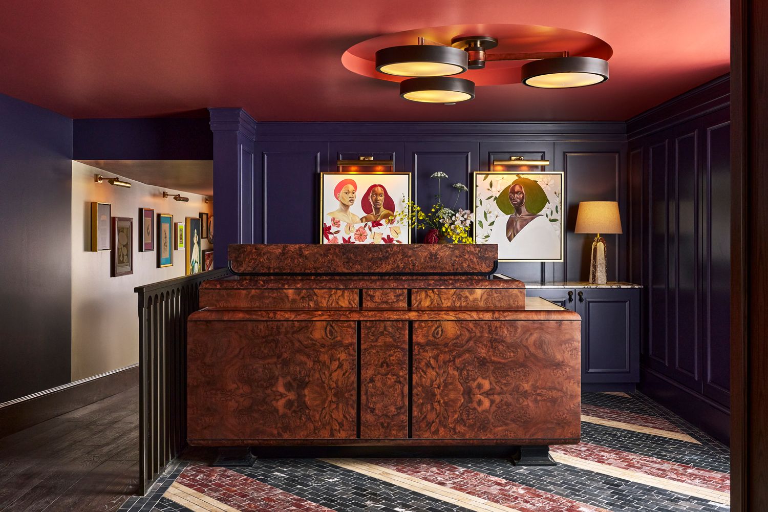 Front Desk at Fidelity Hotel in Downtown Cleveland OH