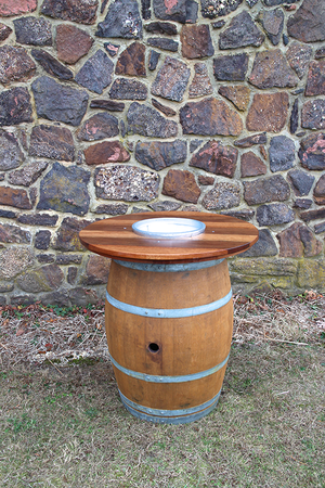 Wine Barrel High Top Tables