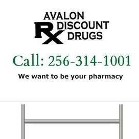 Avalon Discount Drug Signage