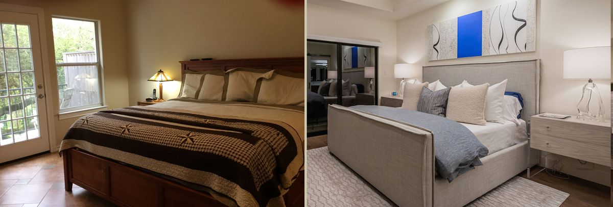 BEFORE ON LEFT - AFTER ON RIGHT Jane_Reece_Interiors_360Bridge_Lake_Project-Master-Bed-Before-After3.jpg