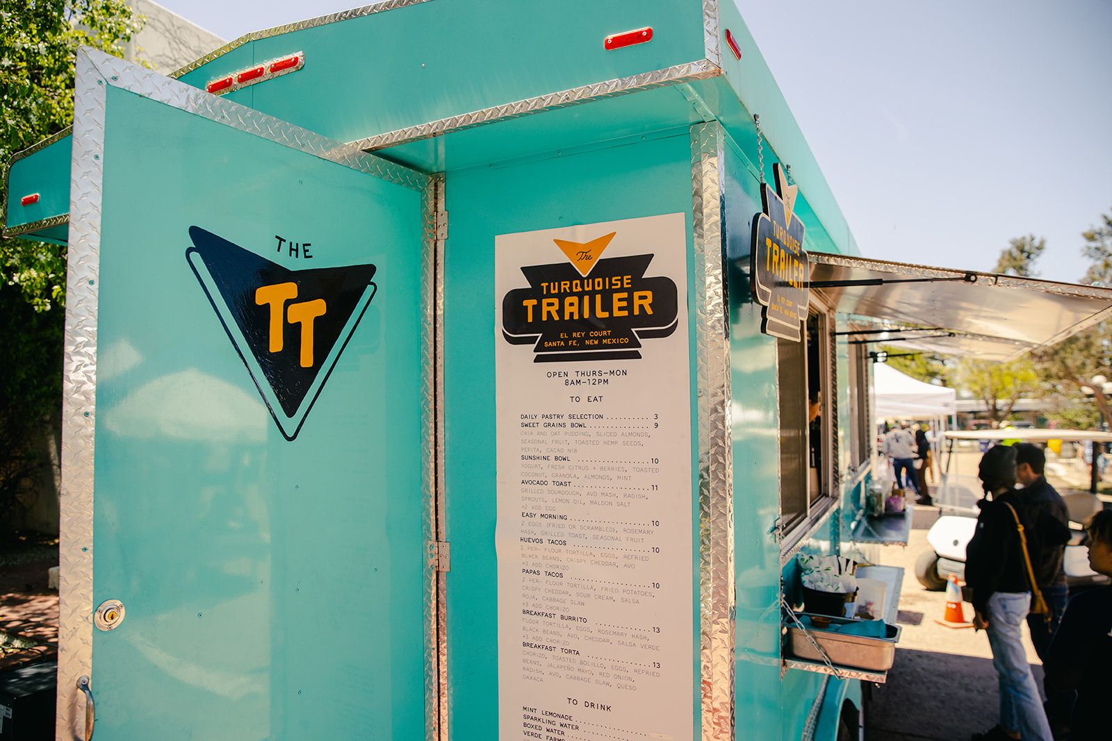 Turquoise Trailer Food Truck Santa Fe