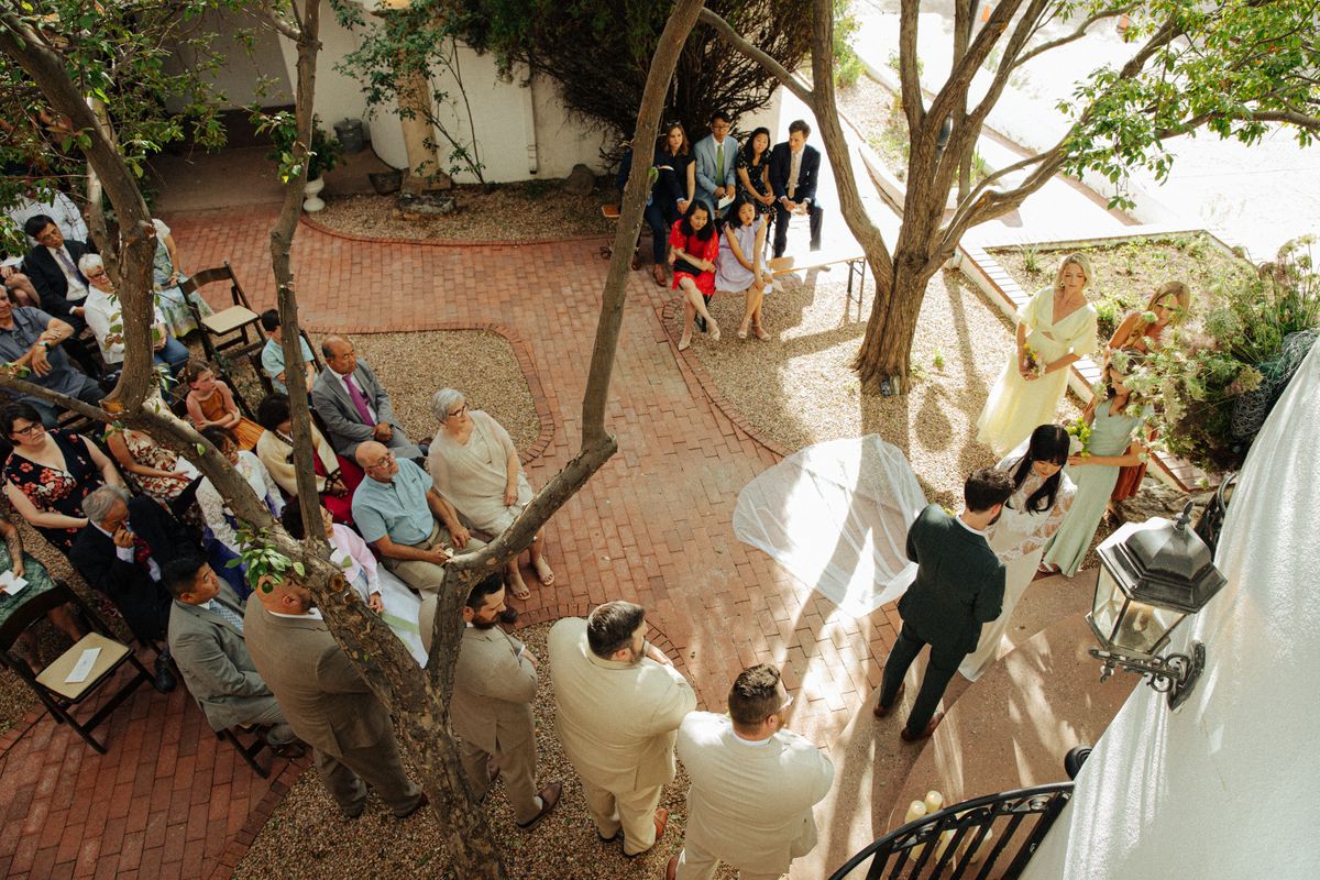 Ceremony in the Spanish Courtyard