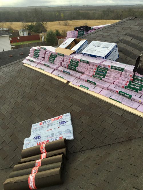 Roof Installation, Kahlo Construction