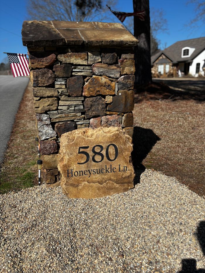 Address sign