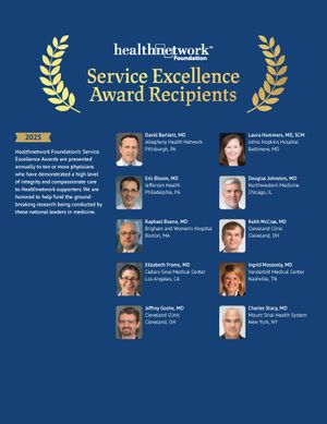 Service Excellence Award Recipients