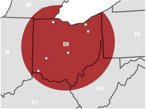 OCSD Serves All Of Ohio! Ohio Concrete Sawing and Drilling Company